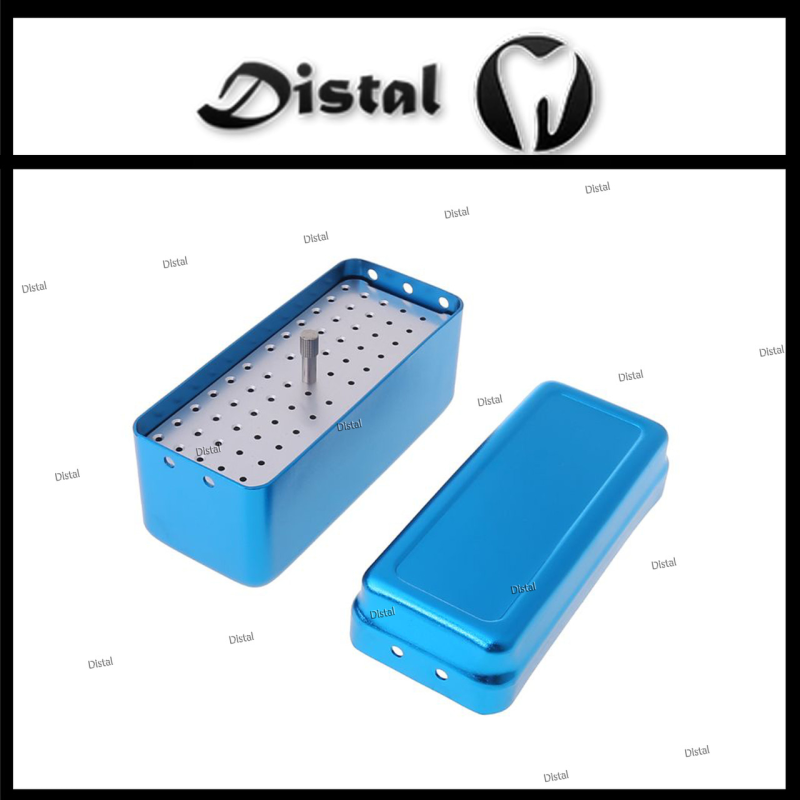 Ендобокс алюмінієвий на 72 інструменти колір Синій Ендобокс алюмінієвий на 72 інструменти колір Синій