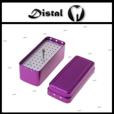 Ендобокс алюмінієвий на 72 інструменти колір Фіолетовий