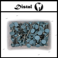 Полірувальні гумки сині (Cr104F) диск стоматологічні ПОЛІР