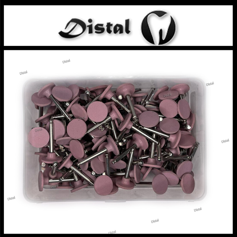 Полірувальні гумки рожеві (Cr104M) диск стоматологічні ПОЛІР Полірувальні гумки рожеві (Cr104M) диск стоматологічні ПОЛІР