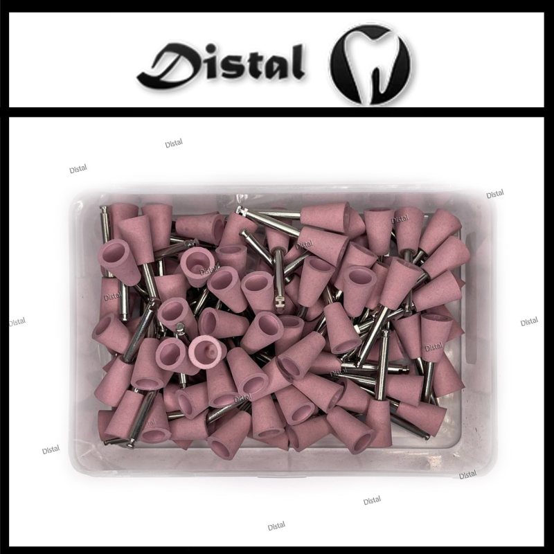 Полірувальні гумки рожеві (Cr106M) чаша стоматологічні ПОЛІР Полірувальні гумки рожеві (Cr106M) чаша стоматологічні ПОЛІР