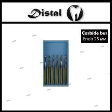 Стоматологічний бор карбідний Endo-Z, Вольфрамовий бор з титановим покриттям 25 мм.