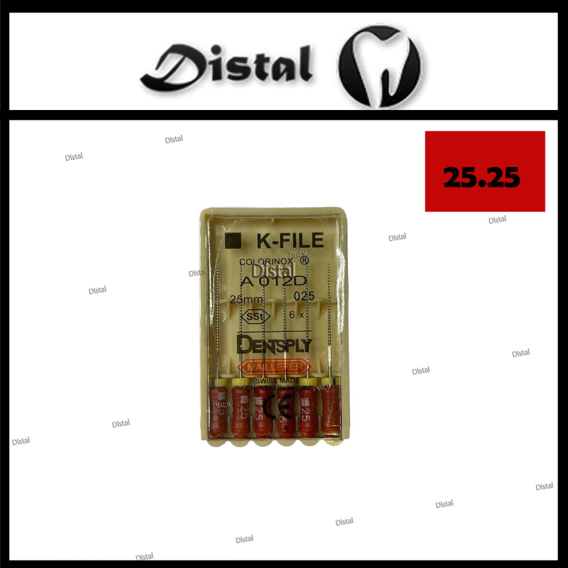 К-файли ДЕНТСПЛАЙ МАЙЛІФЕР K-file Dentsply Maillefer 25 мм №25,ручні файли К-файли ДЕНТСПЛАЙ МАЙЛІФЕР K-file Dentsply Maillefer 25 мм №25,ручні файли