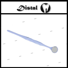 Дзеркало стоматологічне 24 мм плоске, з родієвим покриттям Фіолетове