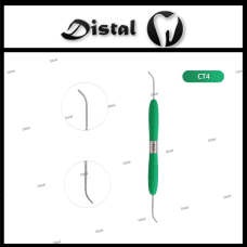 Гладилка моделювальна із силіконовою ручкою Зелена