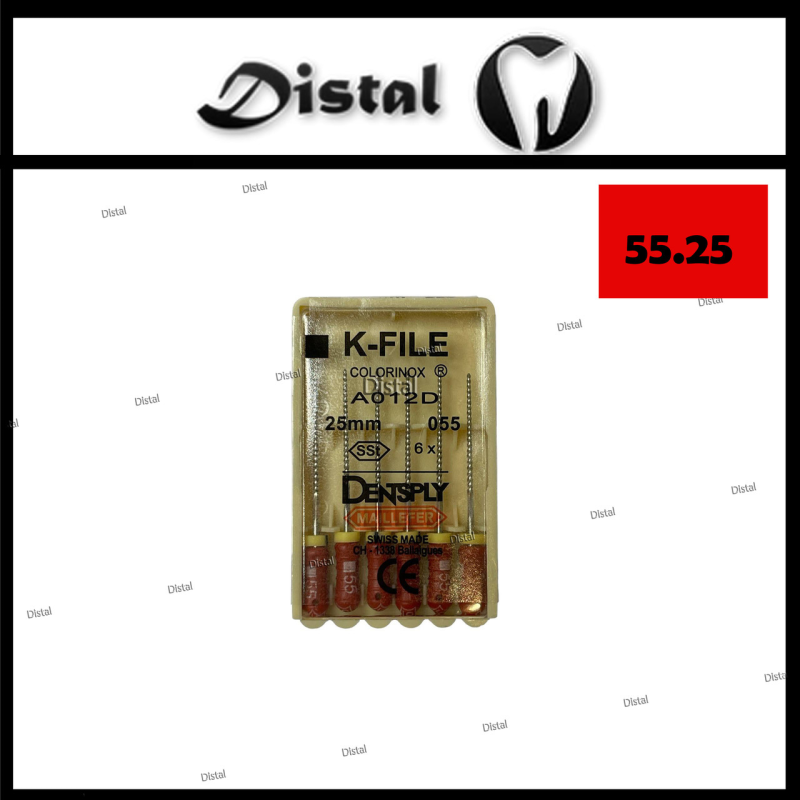 К-файли ДЕНТСПЛАЙ МАЙЛІФЕР K-file Dentsply Maillefer 25 мм №55,ручні файли К-файли ДЕНТСПЛАЙ МАЙЛІФЕР K-file Dentsply Maillefer 25 мм №55,ручні файли