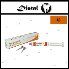 Темполат-Ц А3 (Tempolat-С) Цемент для тимчасових коронок 6г подвійний шприц, Латус