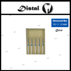 Стоматологічний бор алмазний RS-11 для турбінного наконечника 23 мм, для препарування
