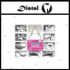 ТОР 1.330 матриці металеві контурні замкові набір 36 шт. стоматологічні