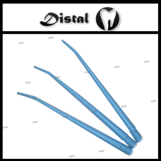 Канюлі відсмоктуючі, слиновідсмоктувач насадка пилосос  Блакитний, багаторазовий