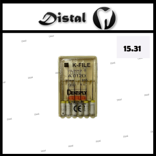 К-файли ДЕНТСПЛАЙ МАЙЛІФЕР K-file Dentsply Mailefer 31 мм No15, ручні файли