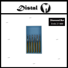 Стоматологічний бор карбідний Endo-Z (152), Вольфрамовий бор з титановим покриттям 21 мм.