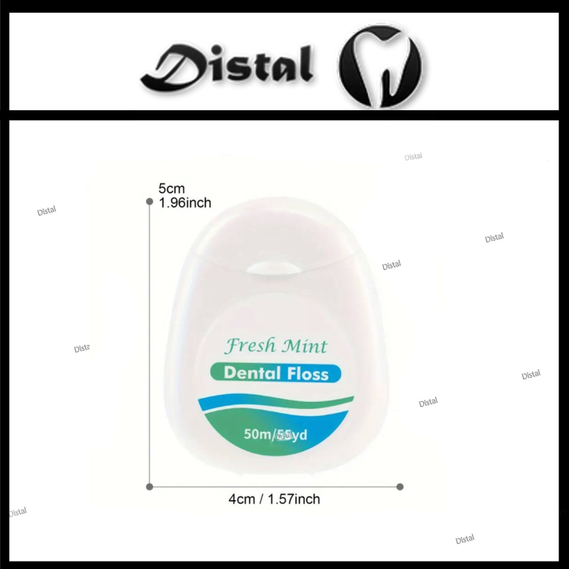 Зубна нитка floss Waxed м“ятна 50 м Зубна нитка floss Waxed м“ятна 50 м