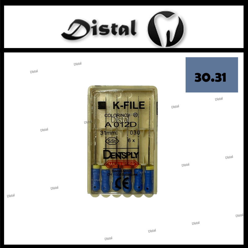 К-файли ДЕНТСПЛАЙ МАЙЛІФЕР K-file Dentsply Maillefer 31 мм №30, ручні файли К-файли ДЕНТСПЛАЙ МАЙЛІФЕР K-file Dentsply Maillefer 31 мм №30, ручні файли