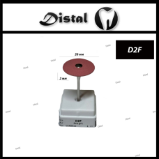 Полір для цирконію та кераміки з алмазною крихтою  дрібне зерно Колір: рожевий, D2F