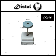 Алмазний камінь для цирконію та кераміки середнє зерно Колір: синій, DС006