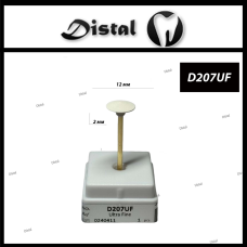 Полір для цирконію та кераміки з алмазною крихтою дуже дрібне зерно Колір: сірий, D207UF