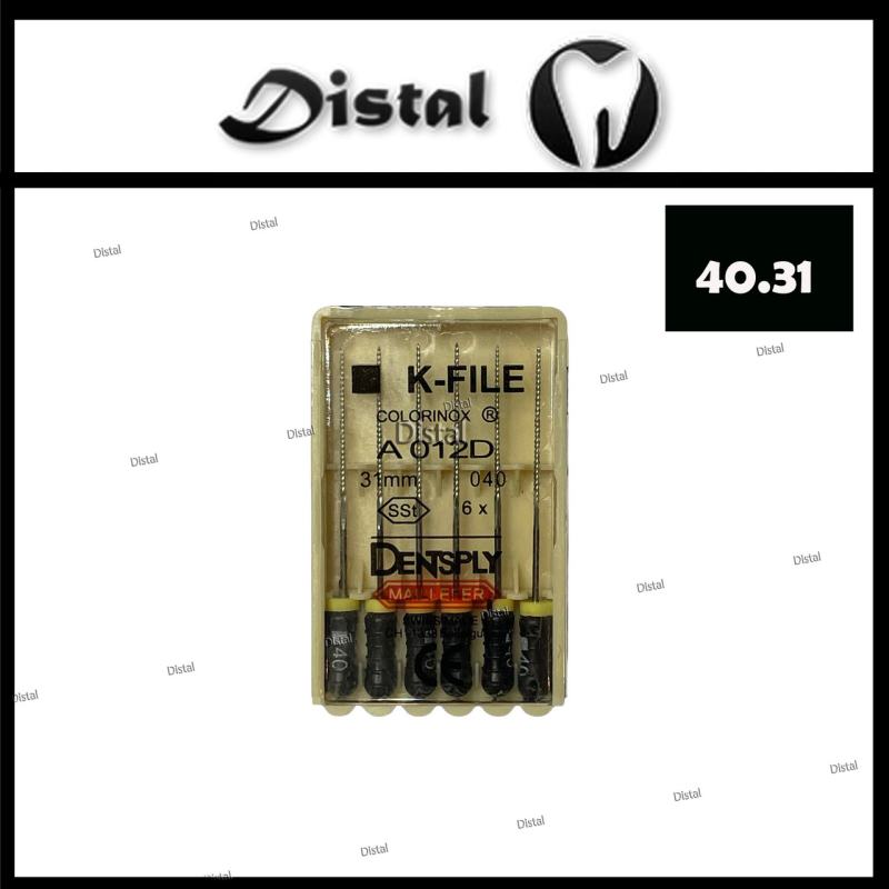 К-файли ДЕНТСПЛАЙ МАЙЛІФЕР K-file Dentsply Maillefer 31 мм №40, ручні файли К-файли ДЕНТСПЛАЙ МАЙЛІФЕР K-file Dentsply Maillefer 31 мм №40, ручні файли