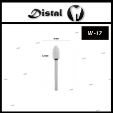 Камінь для металу, сплавів, композиту Білий W-17
