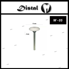 Камінь для металу, сплавів, композиту Білий W-05