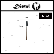 Камінь для контурної кераміки Середній Сірий G-03