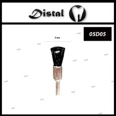 Щітка для полірування Форма: кисть (віник) Жорстка Колір: Чорний