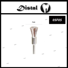 Щітка для полірування Форма: кисть (віник) М“яка Колір: Світло коричневий