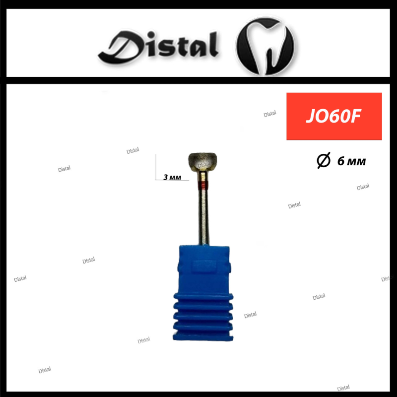 Головка алмазна спечена для прямого наконечника J060F Головка алмазна спечена для прямого наконечника J060F