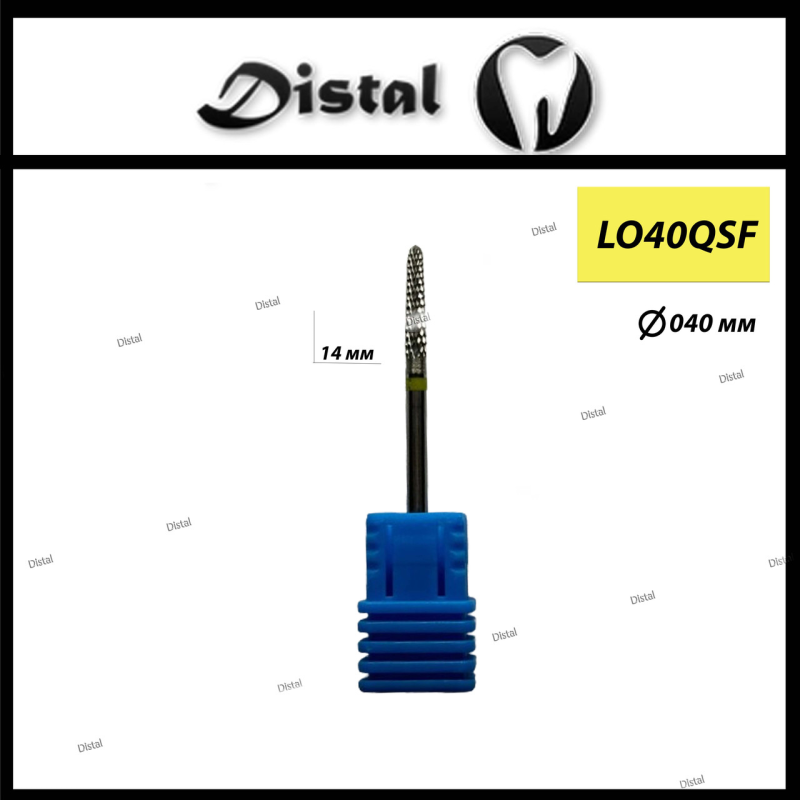 Фреза карбід-вольфрамова для для прямого наконечника L040QSF Фреза карбід-вольфрамова для для прямого наконечника L040QSF