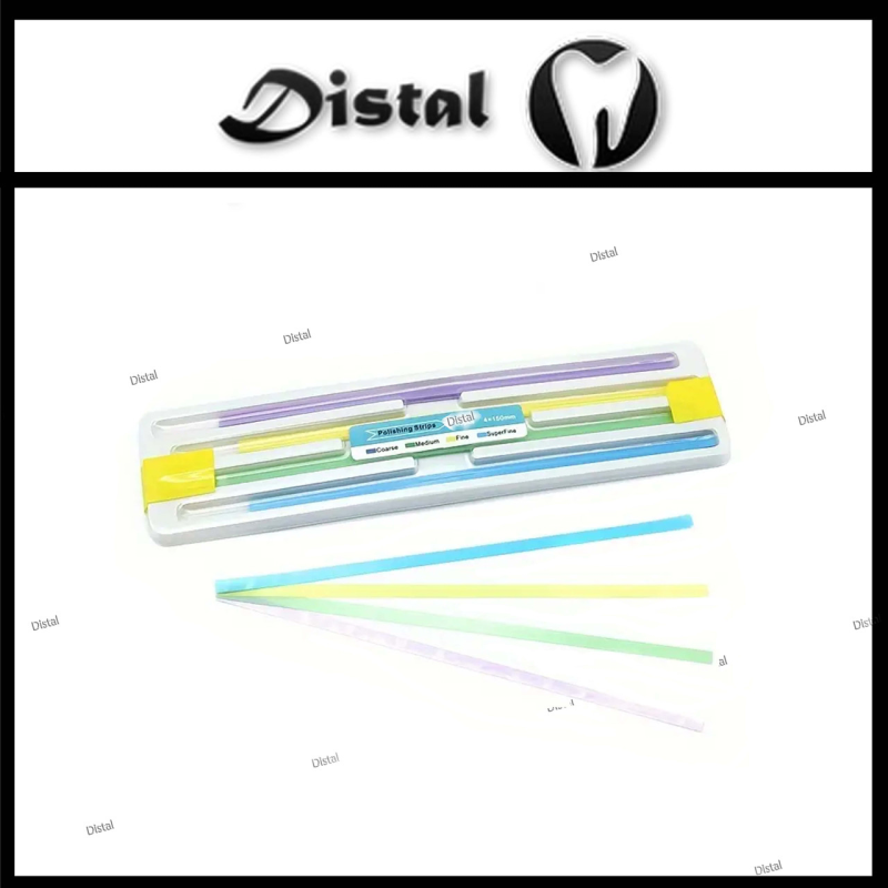Полірувальні смужки для поверхні зубів, 60 шт Полірувальні смужки для поверхні зубів, 60 шт