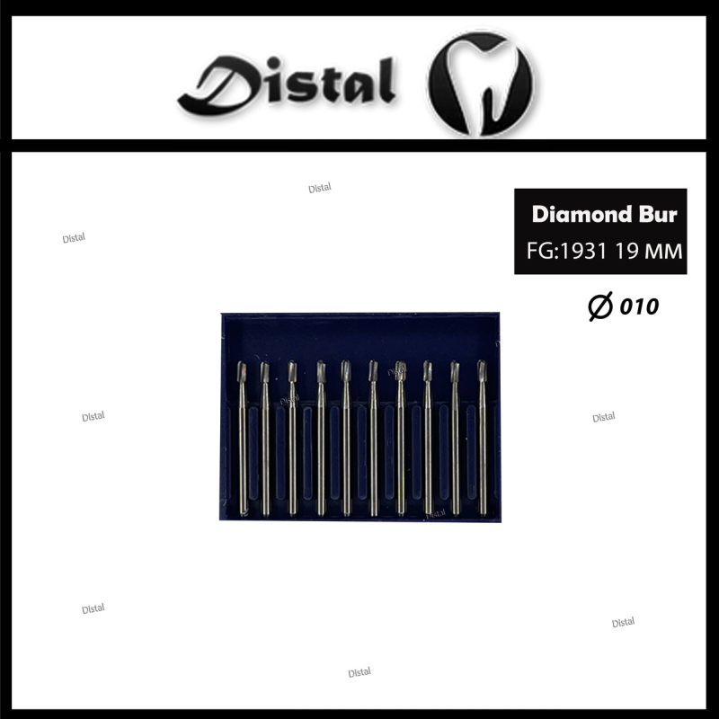 Стоматологічний бор карбідний FG:1931 для турбінного наконечника, Вольфрамовий бор 19 мм. Стоматологічний бор карбідний FG:1931 для турбінного наконечника, Вольфрамовий бор 19 мм.