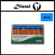 Гуттаперчеві штифти NIWO №30.06, 60 шт Gutta Percha Points