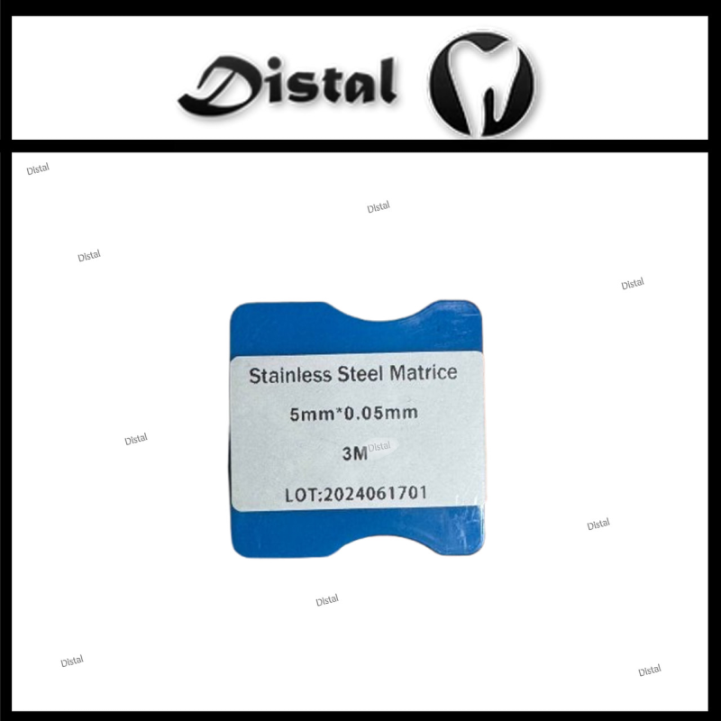 Матриці металеві у рулоні 5 мм , 3 м Матриці металеві у рулоні 5 мм , 3 м