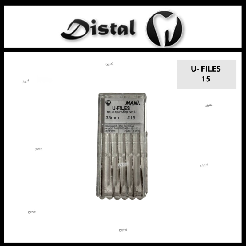 U-file №15 Mani У-Файли Мані 6 шт.