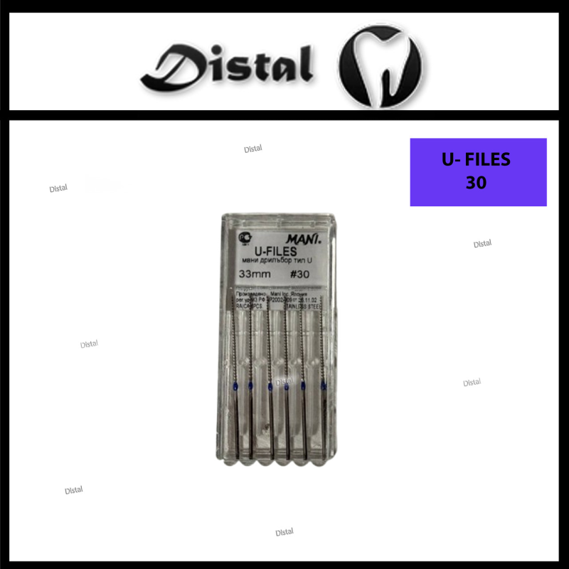 U-file №30 Mani У-Файли Мані 6 шт. U-file №30 Mani У-Файли Мані 6 шт.