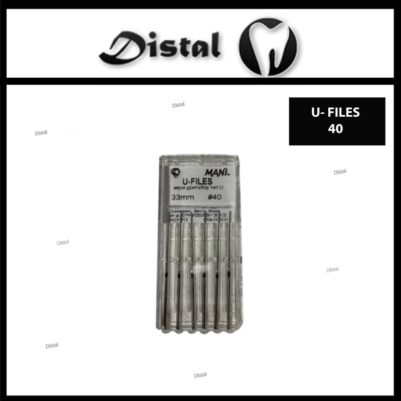 U-file №40 Mani У-Файли Мані 6 шт. U-file №40 Mani У-Файли Мані 6 шт.