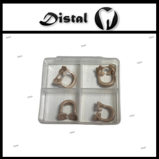 Клампи пластикові стоматологічні набір 4 шт. Soft Clamp