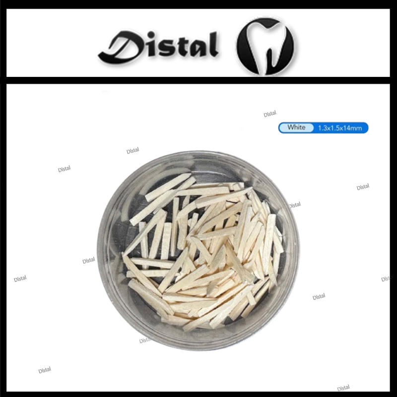 Клини дерев“яні, що фіксують, Білі, 100 шт Клини дерев“яні, що фіксують, Білі, 100 шт