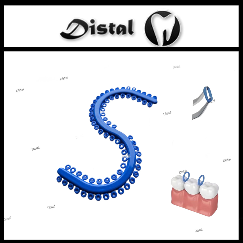 Сепаратор, Ортодонтичні S-Кільця Лігатурні Зав“язки, Сепараційні кільця, 70 шт кілець Сепаратор, Ортодонтичні S-Кільця Лігатурні Зав“язки, Сепараційні кільця, 70 шт кілець