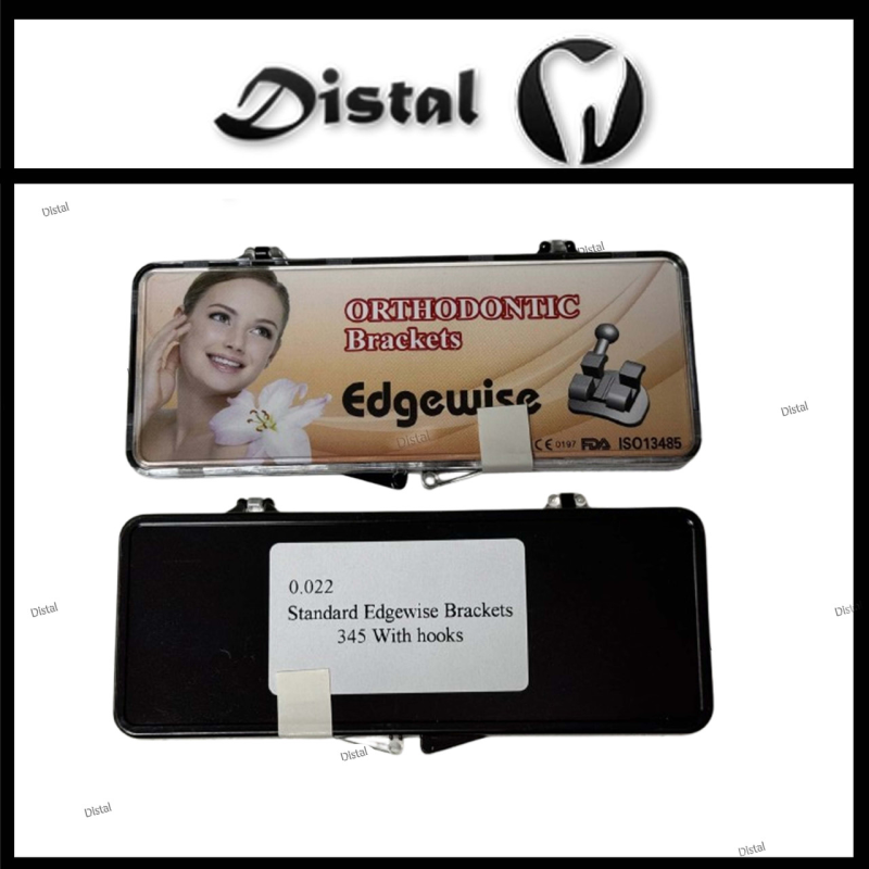 Металеві брекети Standard Edgewise Brackets 0.022 w/h 345 (набір 20 шт.) Металеві брекети Standard Edgewise Brackets 0.022 w/h 345 (набір 20 шт.)