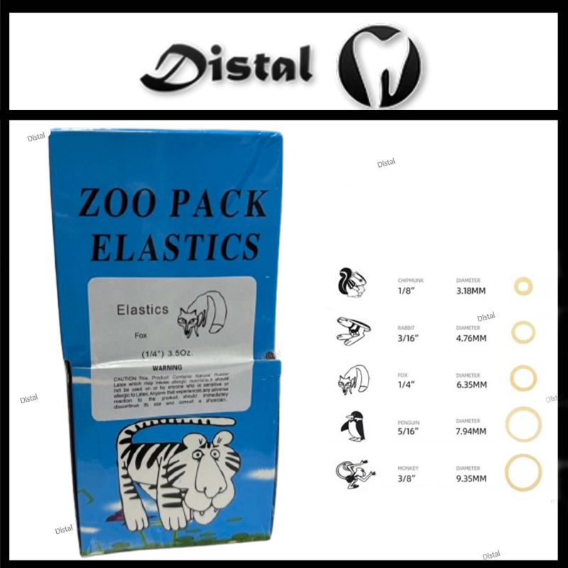 Міжщелепні тяги,еластики, резинки ортодотичні Лисиця 1.4, 100 шт Міжщелепні тяги,еластики, резинки ортодотичні Лисиця 1.4, 100 шт