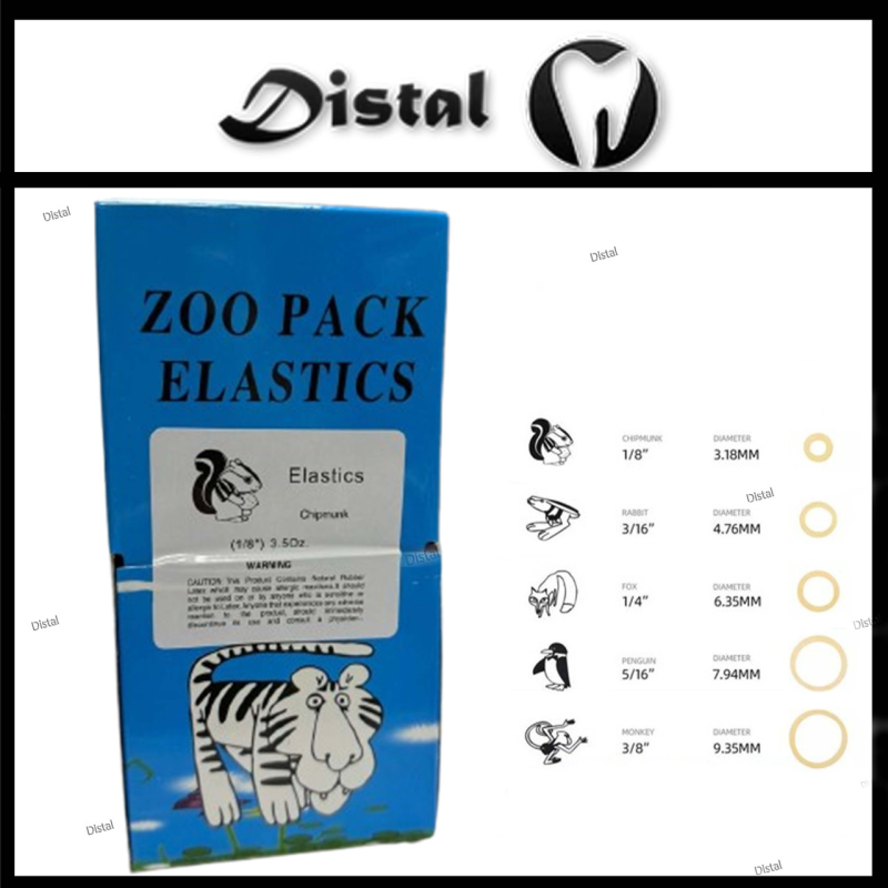 Міжщелепні тяги,еластики, резинки ортодотичні Бурундук 1.8, 100 шт Міжщелепні тяги,еластики, резинки ортодотичні Бурундук 1.8, 100 шт