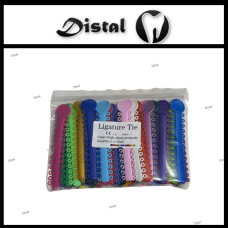 Лігатури еластичні на модулі, РІЗНОКОЛЬОРОВІ, 40 шт ( по 26 кілець )