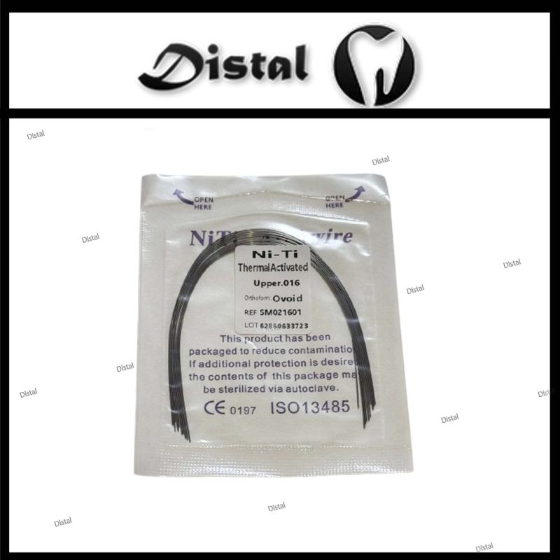 Дуги ортодонтичні NiTi Archwire термоактивні Thermal Activated Orthoform Ovoid, верх 012 016 Дуги ортодонтичні NiTi Archwire термоактивні Thermal Activated Orthoform Ovoid, верх 012 016