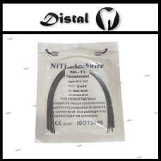 Дуги ортодонтичні NiTi Archwire термоактивні Thermal Activated Orthoform Ovoid, верх 012 16*22