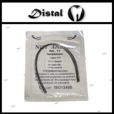 Дуги ортодонтичні NiTi Archwire термоактивні Thermal Activated Orthoform Ovoid, верх 012 19*25