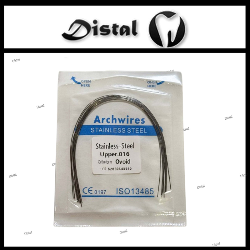 Дуги ортодонтичні NiTi Archwire термоактивні Thermal Activated Orthoform Ovoid, верх 012 016