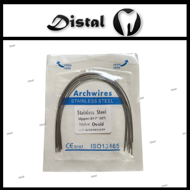 Дуги ортодонтичні NiTi Archwire термоактивні Thermal Activated Orthoform Ovoid, верх 012 17*25 Дуги ортодонтичні NiTi Archwire термоактивні Thermal Activated Orthoform Ovoid, верх 012 17*25