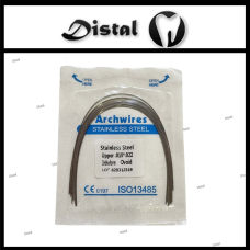 Дуги ортодонтичні NiTi Archwire термоактивні Thermal Activated Orthoform Ovoid, верх 012 18*22