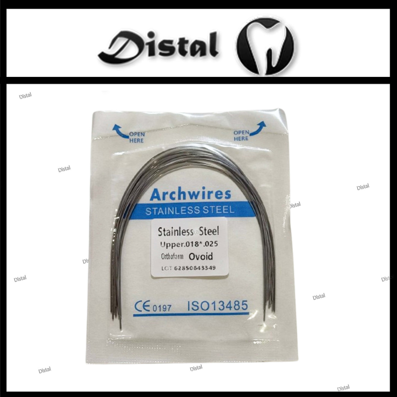 Дуги ортодонтичні NiTi Archwire термоактивні Thermal Activated Orthoform Ovoid, верх 012 18*25 Дуги ортодонтичні NiTi Archwire термоактивні Thermal Activated Orthoform Ovoid, верх 012 18*25
